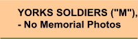Yorks Regt Soldiers 